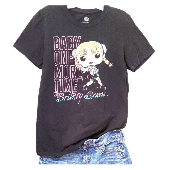 POP! Vintage BRITNEY SPEARS GRAPHIC TEE SIZE S - Picture 2 of 6